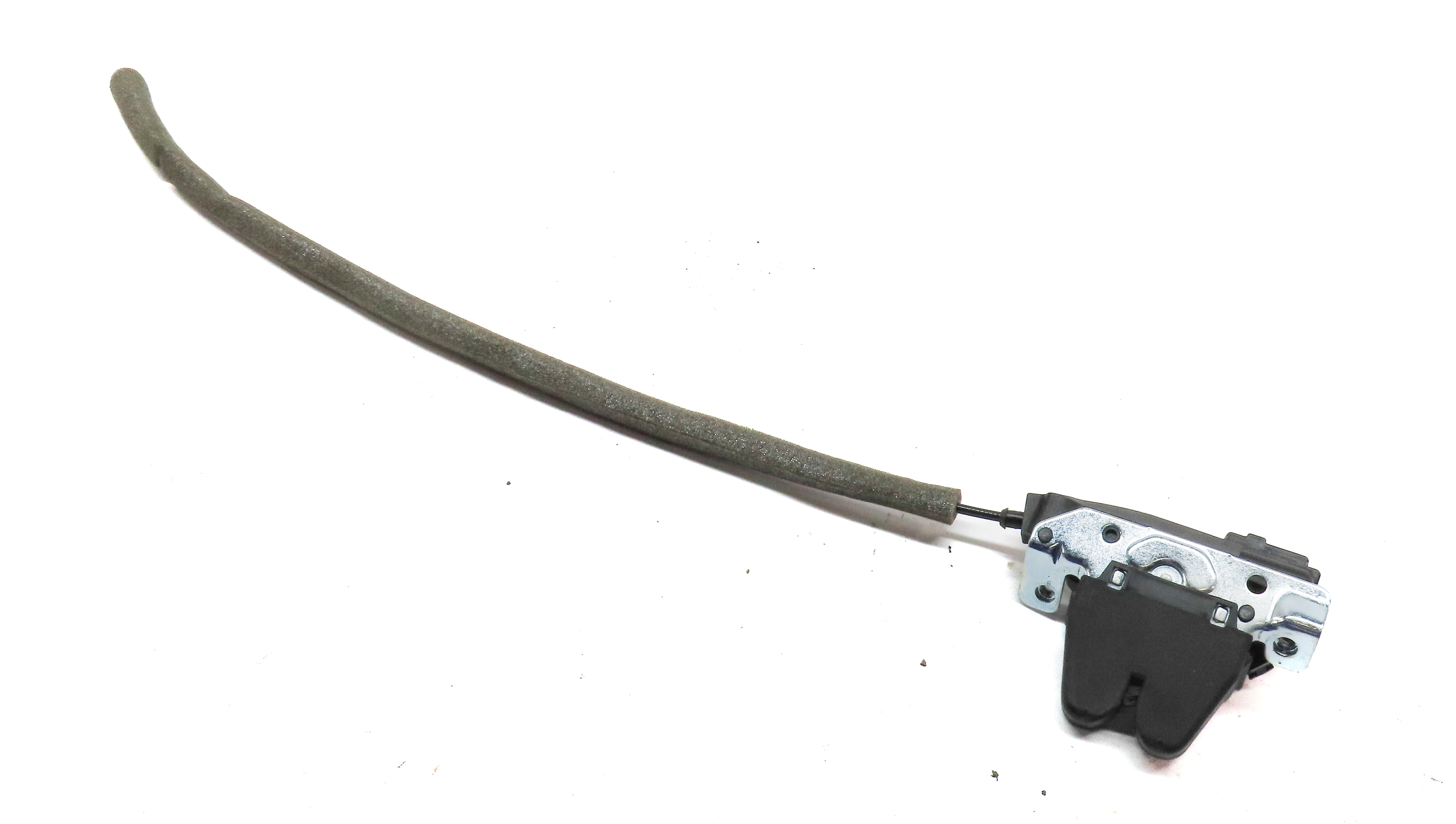 2012 MERCEDES E350 SEDAN (W212) REAR TRUNK LID LOCK LATCH w/ CABLE — exact item pictured